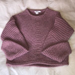Helmut Lang Pink Wool Sweater